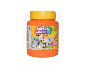 Tinta Guache 500ml Laranja - Acrilex