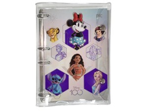 Fichário Colegial Cristal Disney Edição Especial 100 Anos C/ 192 Folhas DAC